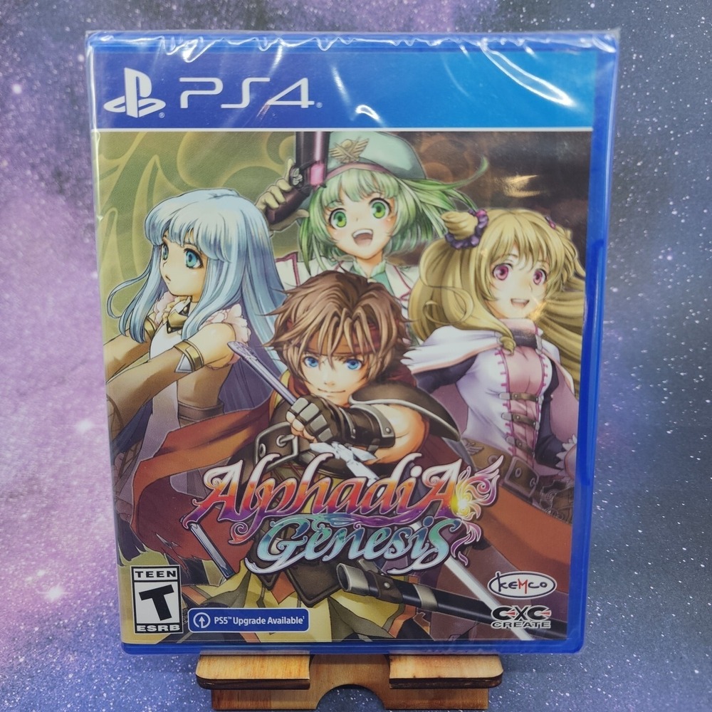 Alphadia Genesis - Limited Run #412 (Sony PlayStation 4, 2021) BRAND NEW PS4 RPG